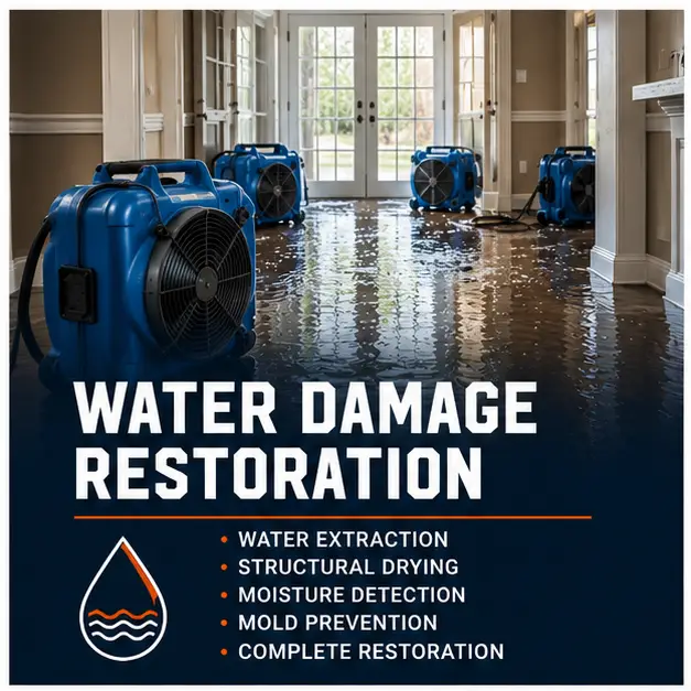 Emergency Home Rescue provides fast, professional water damage restoration services throughout the Dallas-Fort Worth area.